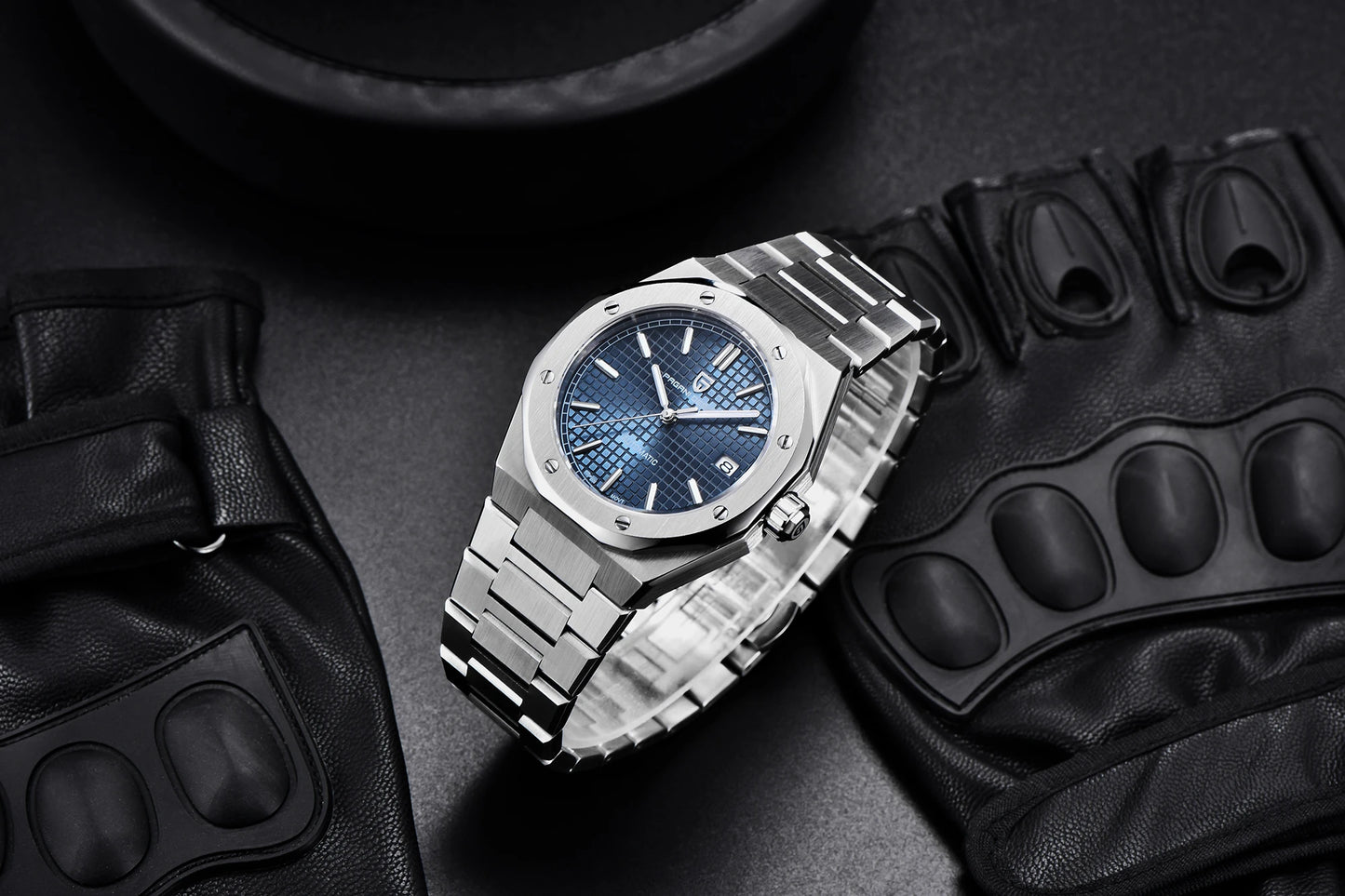 PAGANI DESIGN 2025 New 8215 Men's Automatic Mechanical Watch 40MM Sapphire Stainless Steel Waterproof 10Bar reloj hombre