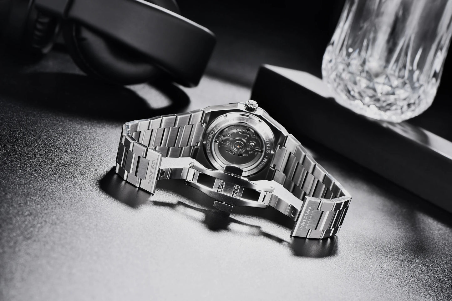 PAGANI DESIGN 2025 New 8215 Men's Automatic Mechanical Watch 40MM Sapphire Stainless Steel Waterproof 10Bar reloj hombre