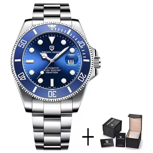 Pagani Design Mechanical Watch PD-1639 Japanese Movement Sapphire Glass Diver Style Elegant Timepiece for Men Automatic watches