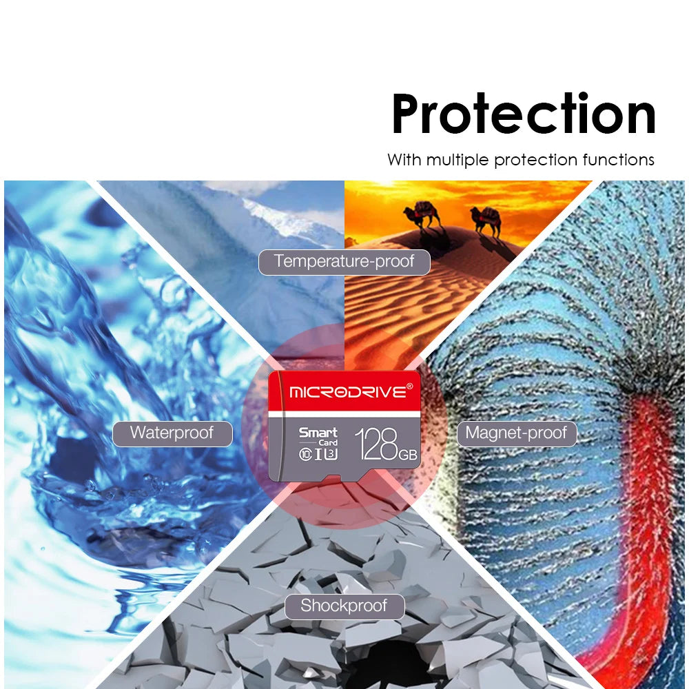 Mini SD Card 16GB 32GB Memory Card 64GB 128G 256G cartao de memoria 32GB TF Micro Card Flash SD Card