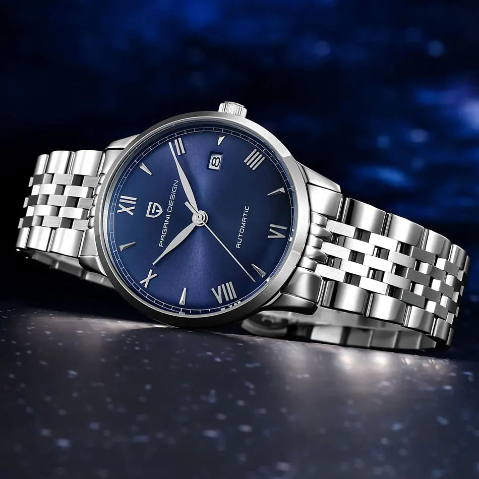 PAGANI DESIGN 40mm Men's Watch NH35 Mechanical Watch Top Brand Sapphire Glass Clock Stainless Steel Waterproof Automatic Watches