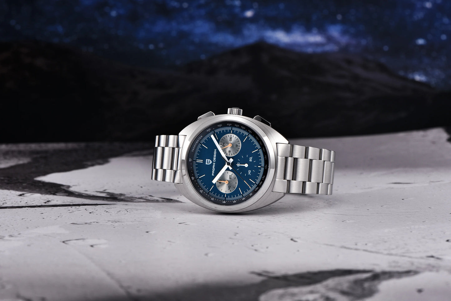 PAGANI DESIGN 2025 New Pilot Luxury Quartz Watch For Men Sport Chronograph AR Sapphire crystal Stainless steel Wrist watches Men