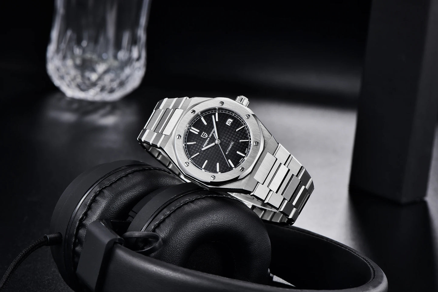 PAGANI DESIGN 2025 New 8215 Men's Automatic Mechanical Watch 40MM Sapphire Stainless Steel Waterproof 10Bar reloj hombre