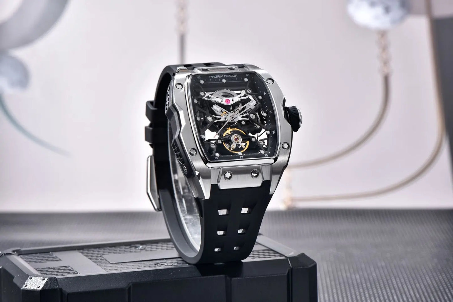 PAGANI DESIGN new hollowed out mechanical automatic watch waterproof luminous watch luxurious top-level trendy watches for man