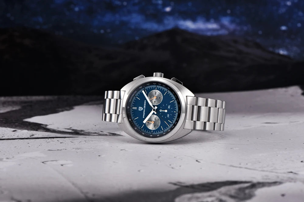 PAGANI DESIGN 2025 Men's Watch Multifunctional Chronograph Watches For Man Luxury Quartz Wristwatch AR Sapphire Luminous Clocks