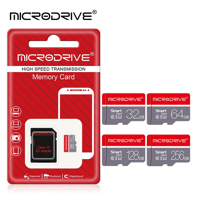 Mini SD Card 16GB 32GB Memory Card 64GB 128G 256G cartao de memoria 32GB TF Micro Card Flash SD Card