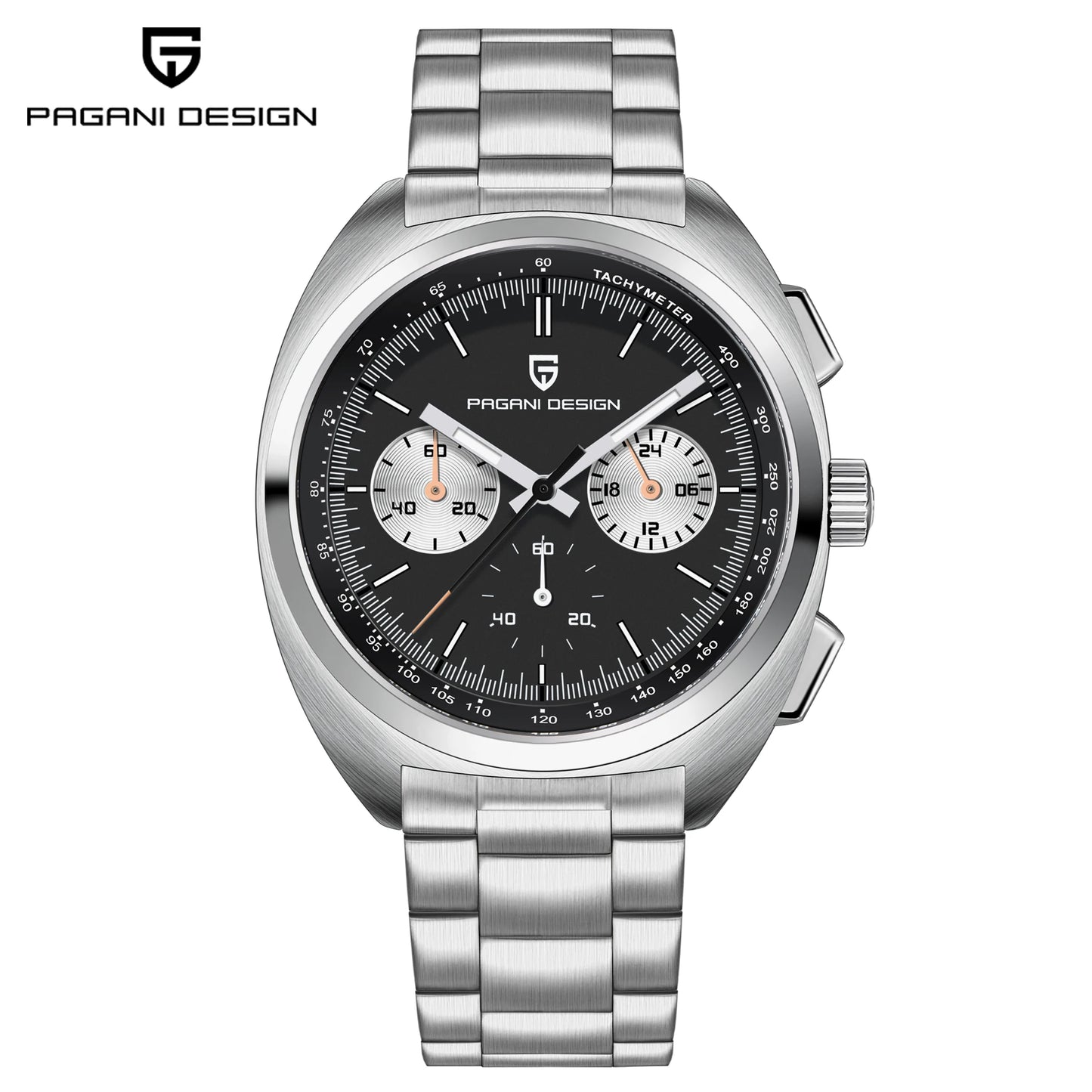 PAGANI DESIGN 2025 Men's Watch Multifunctional Chronograph Watches For Man Luxury Quartz Wristwatch AR Sapphire Luminous Clocks