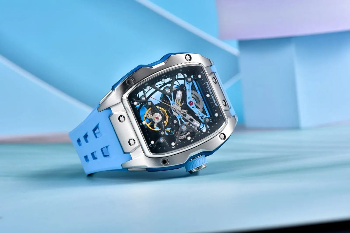 PAGANI DESIGN new hollowed out mechanical automatic watch waterproof luminous watch luxurious top-level trendy watches for man