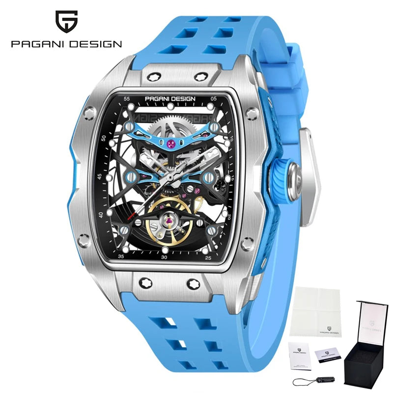 PAGANI DESIGN new hollowed out mechanical automatic watch waterproof luminous watch luxurious top-level trendy watches for man