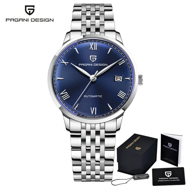 PAGANI DESIGN 40mm Men's Watch NH35 Mechanical Watch Top Brand Sapphire Glass Clock Stainless Steel Waterproof Automatic Watches