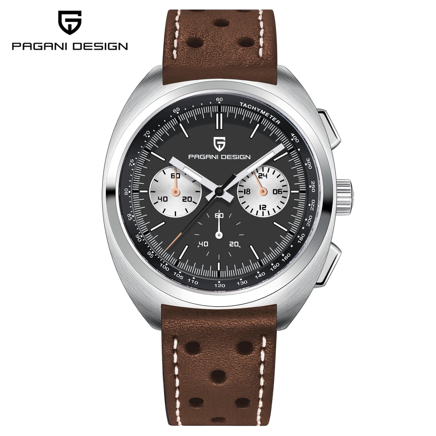 PAGANI DESIGN 2025 Men's Watch Multifunctional Chronograph Watches For Man Luxury Quartz Wristwatch AR Sapphire Luminous Clocks