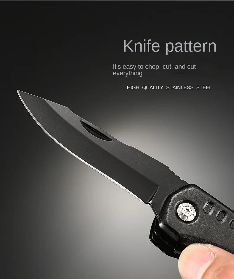 Multifunctional Knife Pliers Outdoor Home Portable Outdoor Survival Folding Knife Plier Screwdriver Hand Tool Car Emergency Tool