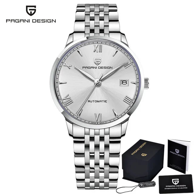 PAGANI DESIGN 40mm Men's Watch NH35 Mechanical Watch Top Brand Sapphire Glass Clock Stainless Steel Waterproof Automatic Watches