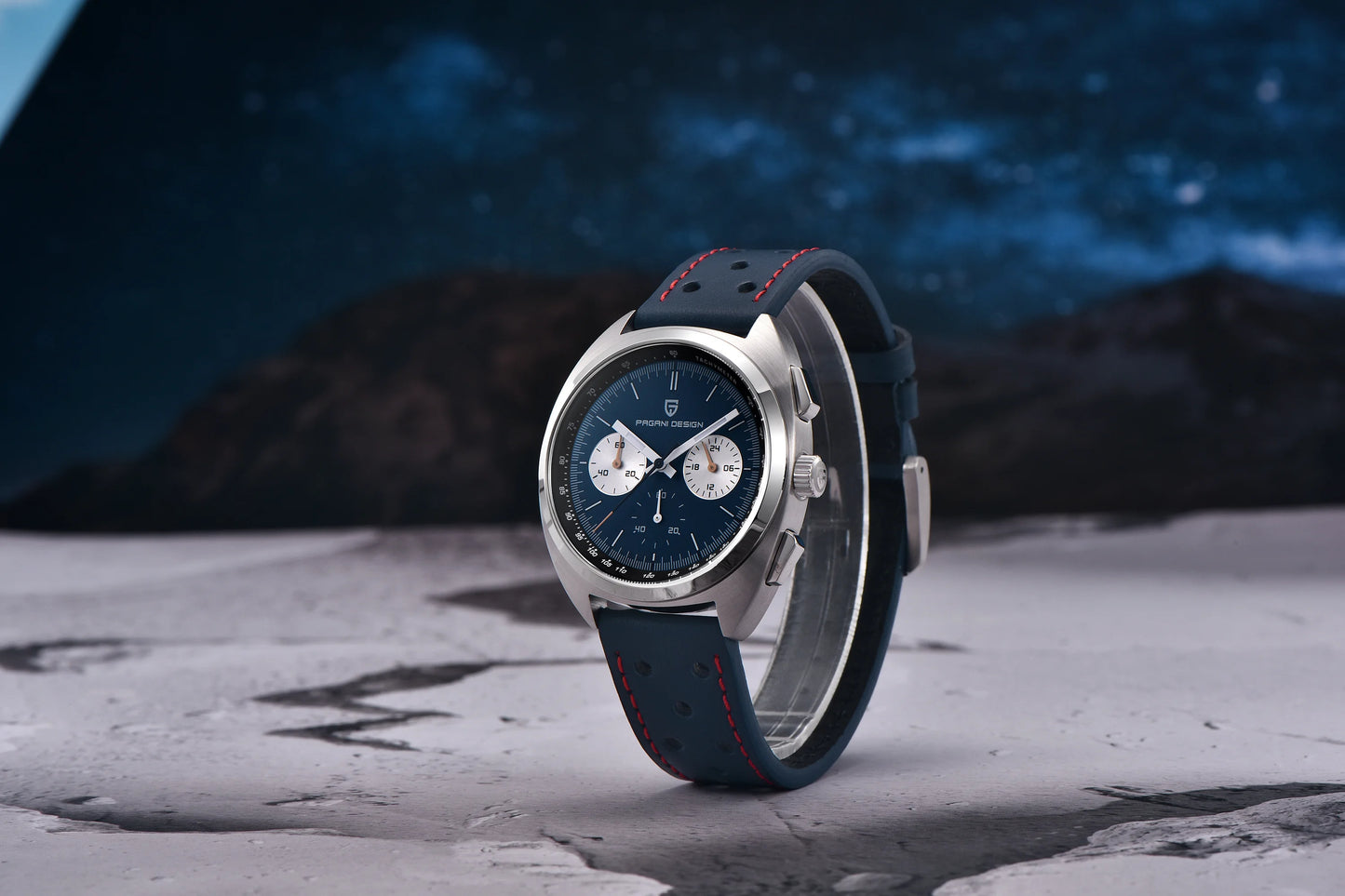PAGANI DESIGN 2025 New Pilot Luxury Quartz Watch For Men Sport Chronograph AR Sapphire crystal Stainless steel Wrist watches Men
