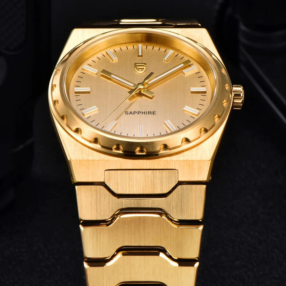 PAGANI DESIGN 2025 New VJ21 Fashion Man Quartz Watch V2 Sapphire 10Bar Waterproof Thin 7MM Luminous C3 Upgrade reloj hombre