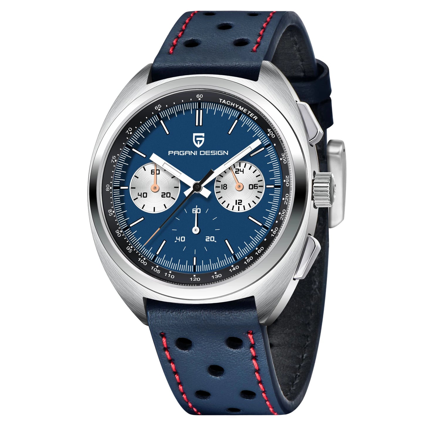 PAGANI DESIGN 2025 New Pilot Luxury Quartz Watch For Men Sport Chronograph AR Sapphire crystal Stainless steel Wrist watches Men