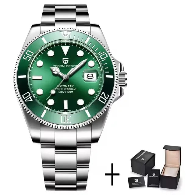 Pagani Design Mechanical Watch PD-1639 Japanese Movement Sapphire Glass Diver Style Elegant Timepiece for Men Automatic watches