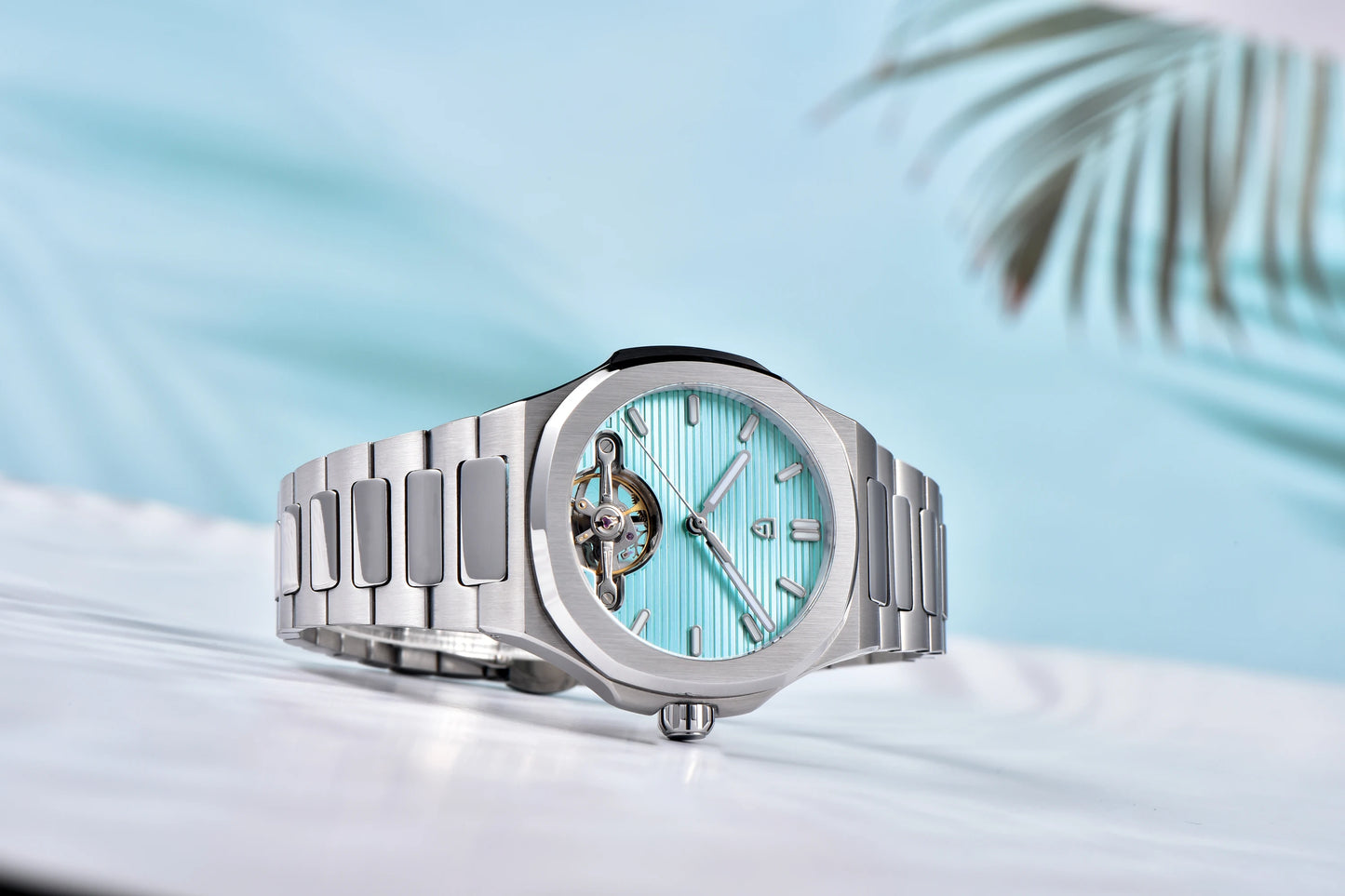 PAGANI DESIGN men's watch new mechanical automatic watch men's luxury stainless steel AR Sapphire crystal luminous men's watch