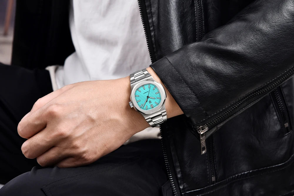 PAGANI DESIGN 2025 New Men's Watches Luxury Automatic Watch For Men Mechanical 40MM WristWatch Stainless Steel AR Sapphire glass