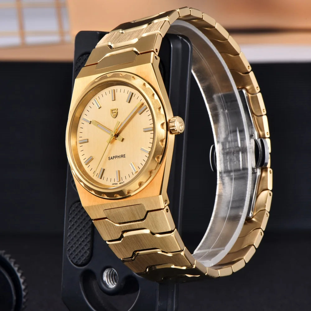 PAGANI DESIGN 2025 New VJ21 Fashion Man Quartz Watch V2 Sapphire 10Bar Waterproof Thin 7MM Luminous C3 Upgrade reloj hombre