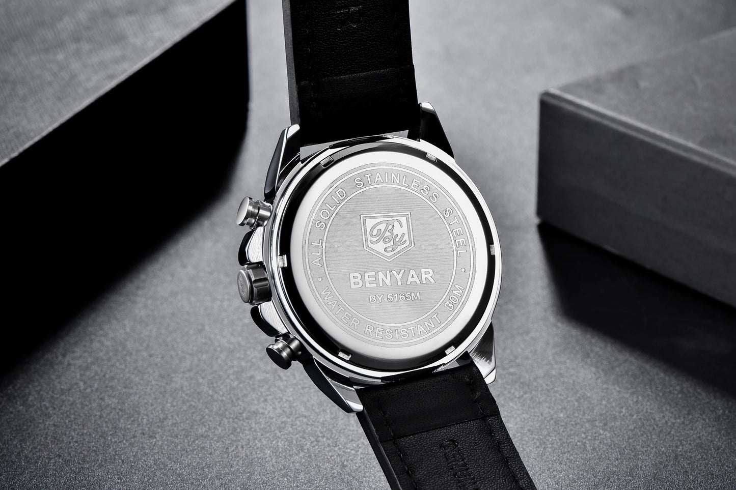 BENYAR Top Luxury Brand 2023 New Men's Watches Multifunction Quartz Sport Chronograph Watches Men Wrist Watch Relogio Masculino