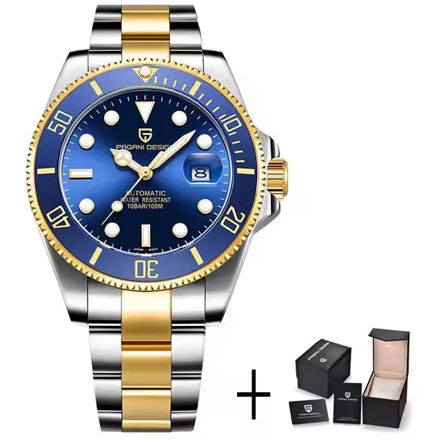 Pagani Design Mechanical Watch PD-1639 Japanese Movement Sapphire Glass Diver Style Elegant Timepiece for Men Automatic watches