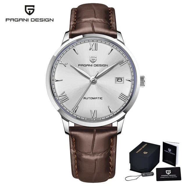 PAGANI DESIGN 40mm Men's Watch NH35 Mechanical Watch Top Brand Sapphire Glass Clock Stainless Steel Waterproof Automatic Watches
