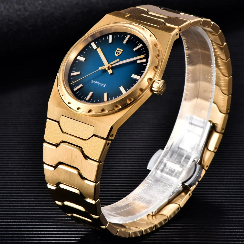 PAGANI DESIGN 2025 New VJ21 Fashion Man Quartz Watch V2 Sapphire 10Bar Waterproof Thin 7MM Luminous C3 Upgrade reloj hombre