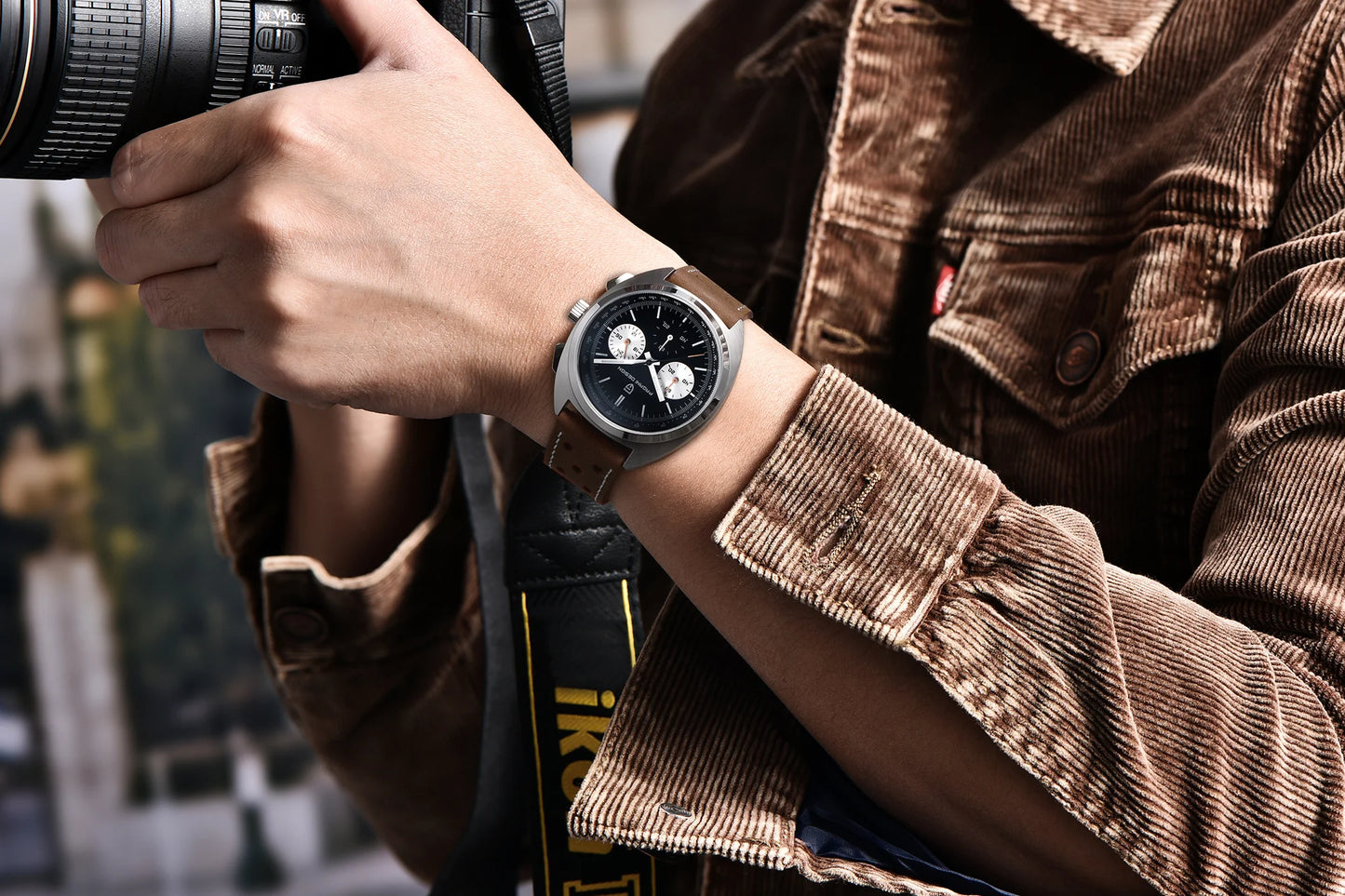 PAGANI DESIGN 2025 New Pilot Luxury Quartz Watch For Men Sport Chronograph AR Sapphire crystal Stainless steel Wrist watches Men