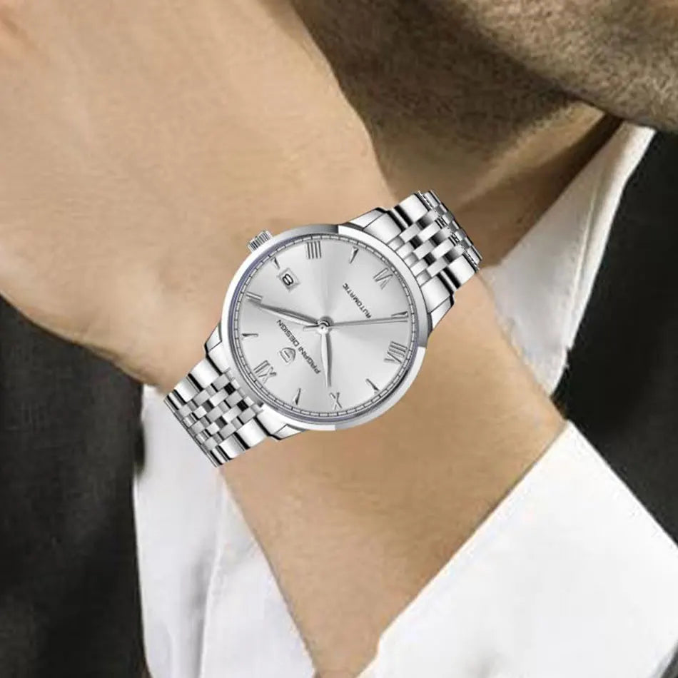 PAGANI DESIGN 40mm Men's Watch NH35 Mechanical Watch Top Brand Sapphire Glass Clock Stainless Steel Waterproof Automatic Watches