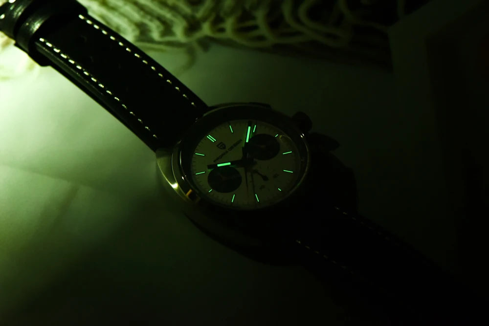 PAGANI DESIGN 2025 Men's Watch Multifunctional Chronograph Watches For Man Luxury Quartz Wristwatch AR Sapphire Luminous Clocks