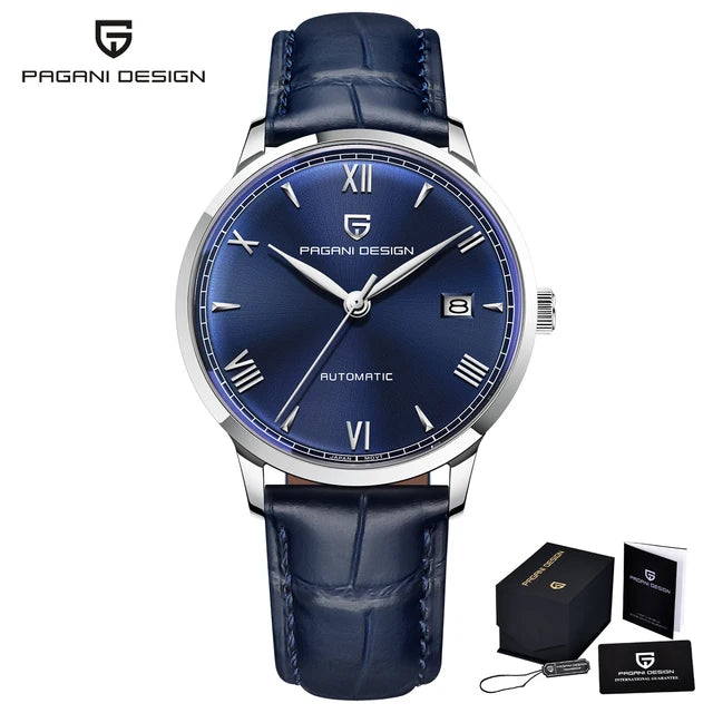 PAGANI DESIGN 40mm Men's Watch NH35 Mechanical Watch Top Brand Sapphire Glass Clock Stainless Steel Waterproof Automatic Watches