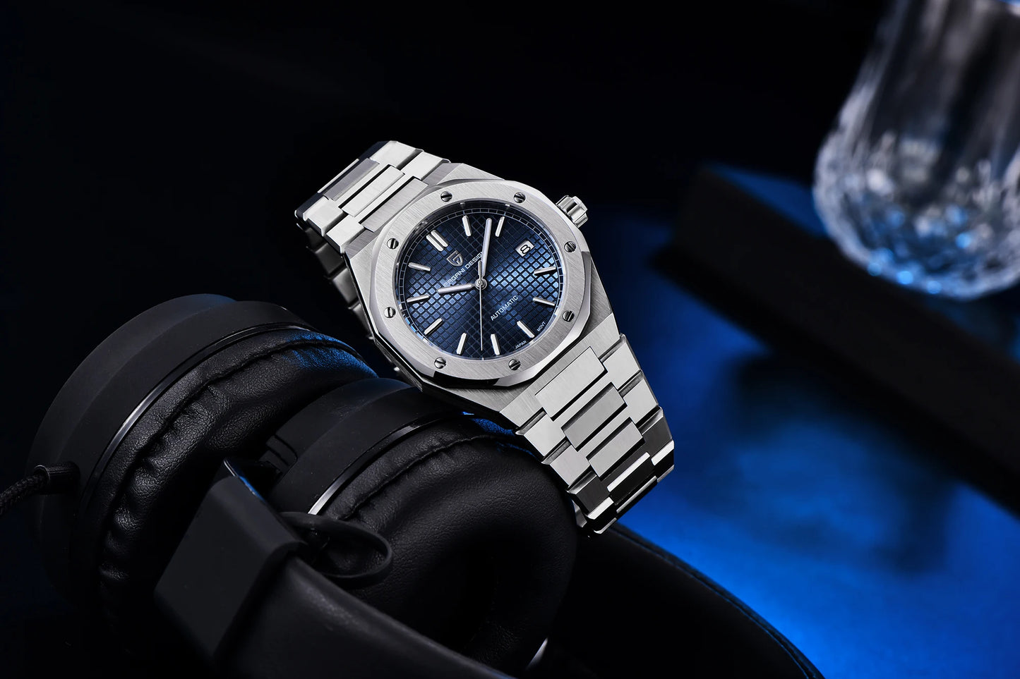 PAGANI DESIGN 2025 New 8215 Men's Automatic Mechanical Watch 40MM Sapphire Stainless Steel Waterproof 10Bar reloj hombre
