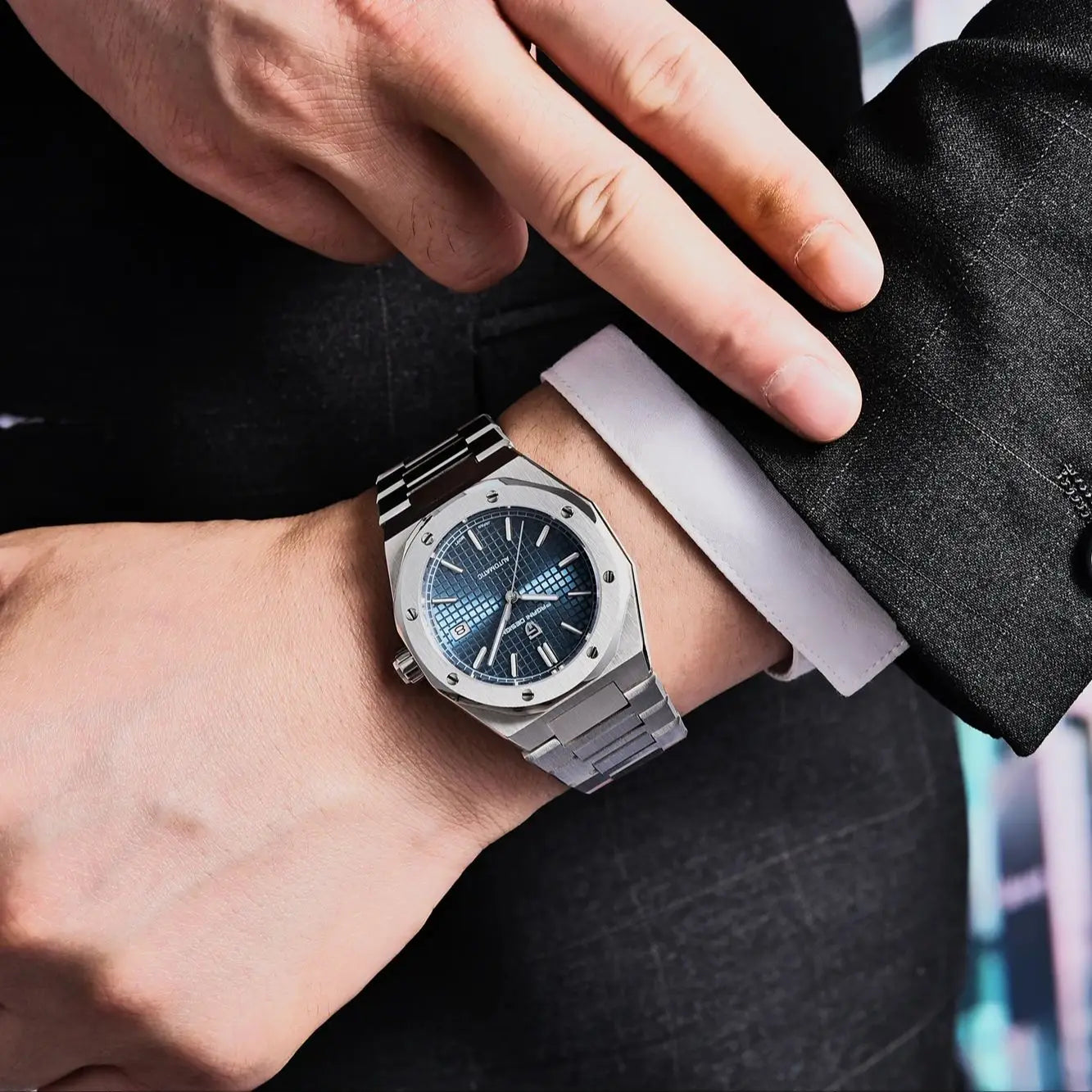 PAGANI DESIGN 2025 New 8215 Men's Automatic Mechanical Watch 40MM Sapphire Stainless Steel Waterproof 10Bar reloj hombre