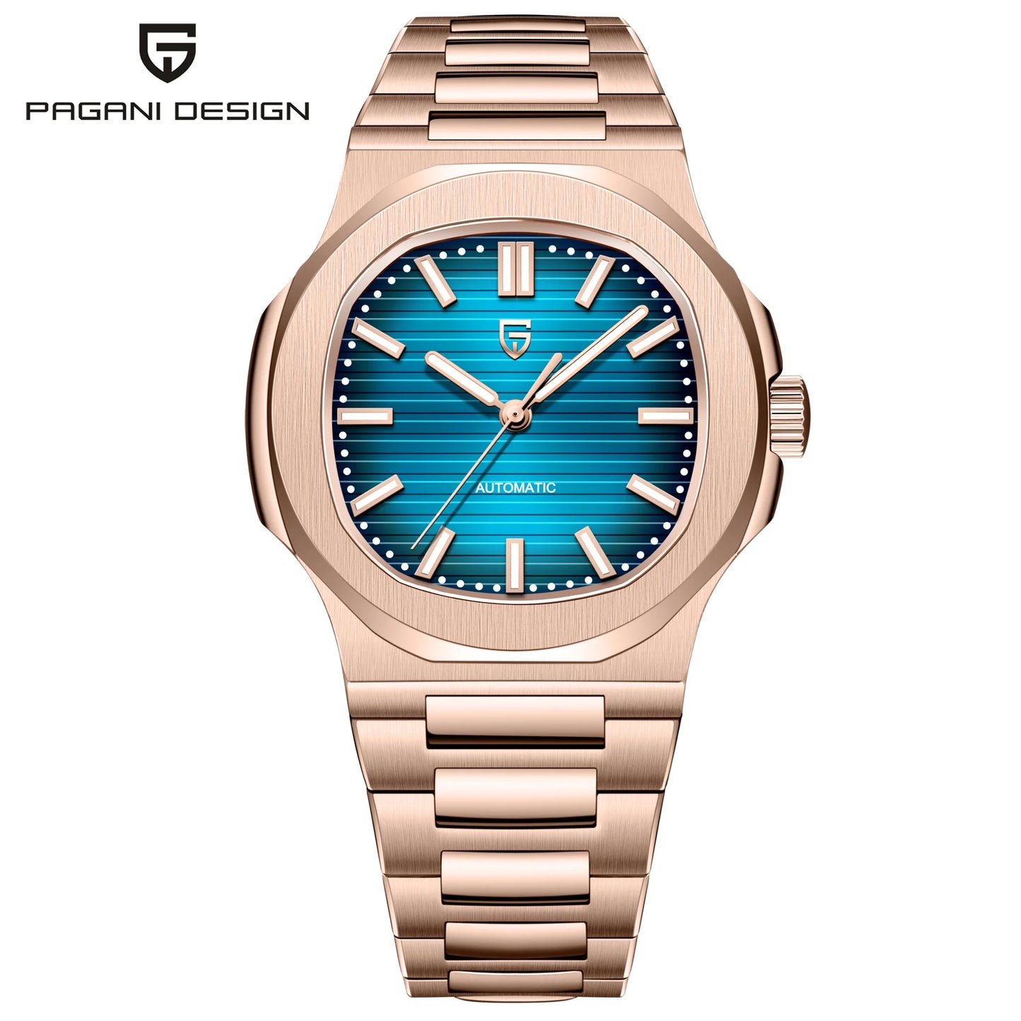 PAGANI DESIGN 2025 New Men's Watches Luxury Automatic Watch For Men Mechanical 40MM WristWatch Stainless Steel AR Sapphire glass