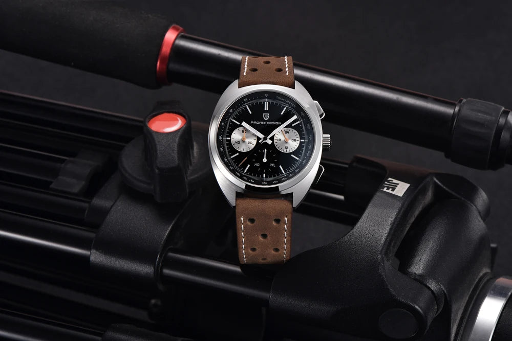 PAGANI DESIGN 2025 Men's Watch Multifunctional Chronograph Watches For Man Luxury Quartz Wristwatch AR Sapphire Luminous Clocks
