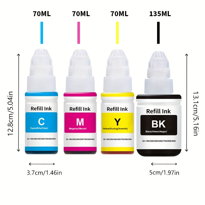 for Canon printer G1010/G1310/G2000/G2010/G3000/G3010/G3310/G4000/G4010/G1400/G1410/1411/G2400/G2410/G2411/G3400/G3410/G3411/G4400/G4410/G4411/G1501/G2501/G3501/G4501/G1510/G2510/G3510/G4511/G4510INK