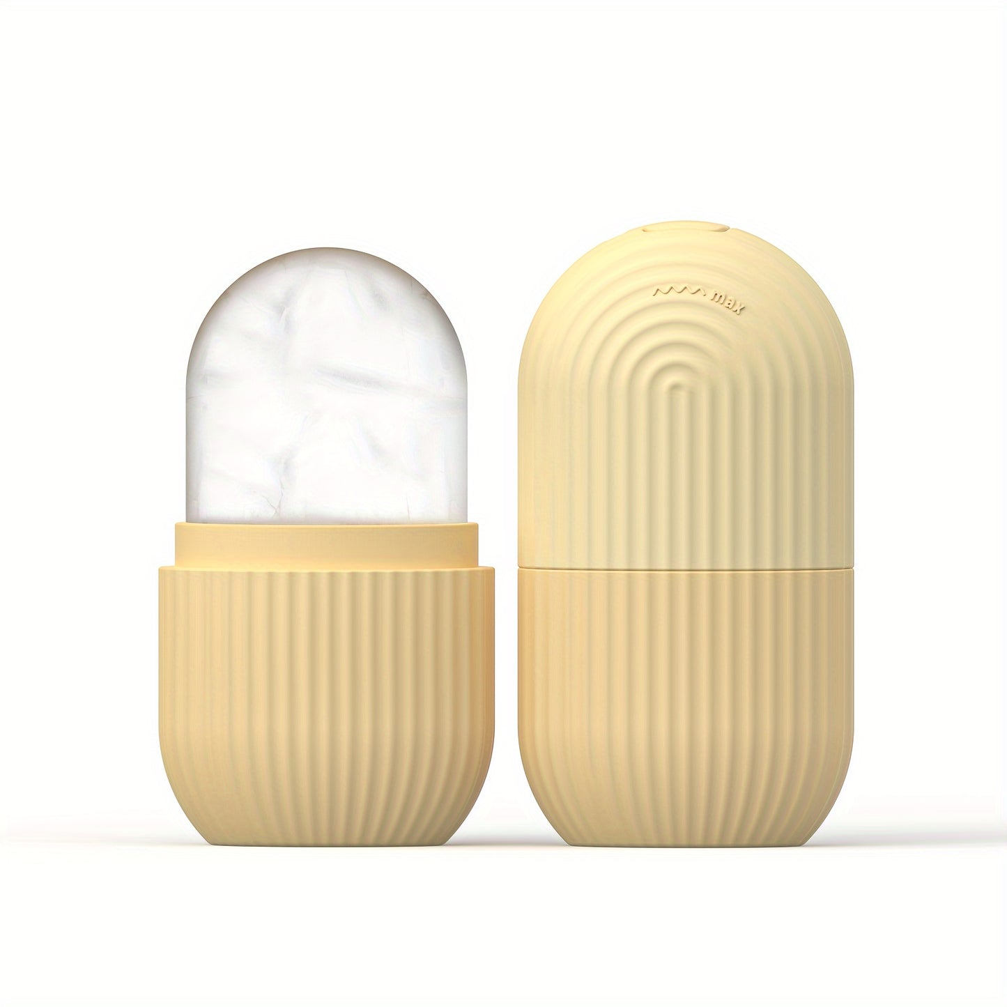 Silicone Ice Facial Roller: No Fragrance, Battery-Free, Suitable for Various Skin Conditions