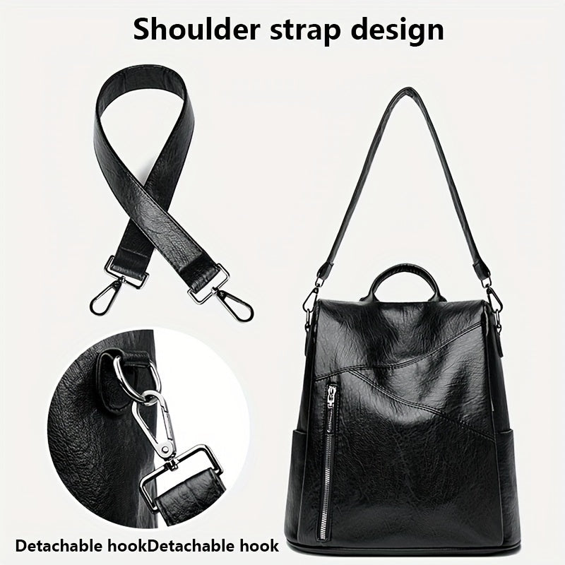 Simple And Versatile Multi Functional Going Out Travel Student Schoolbag, Large Capacity Backpack