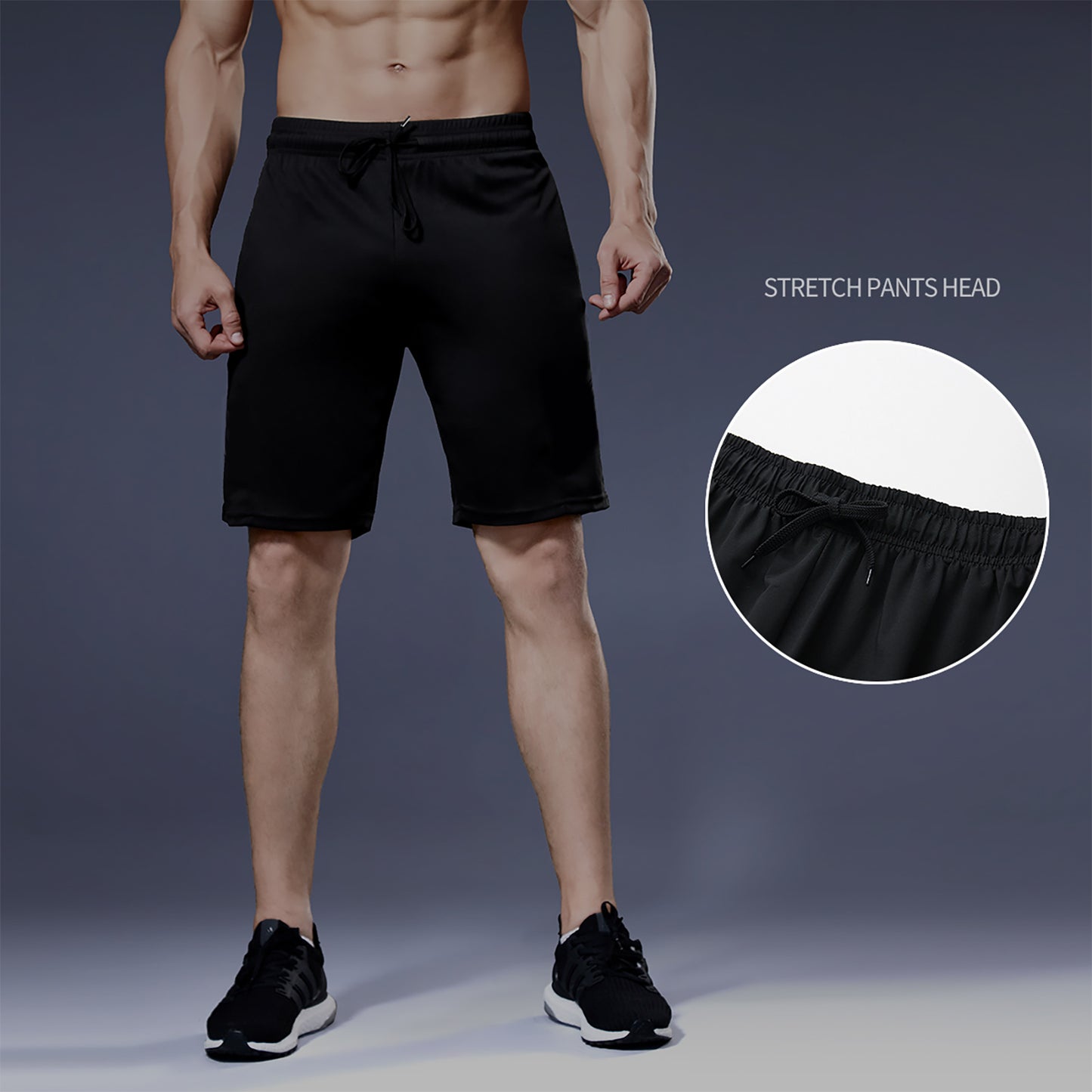 Xinso Prince 5pcs Men's Zip Up Hooded Jacket & Compression T-shirt & Long Sleeve Workout Top & Shorts & Leggings For Fitness