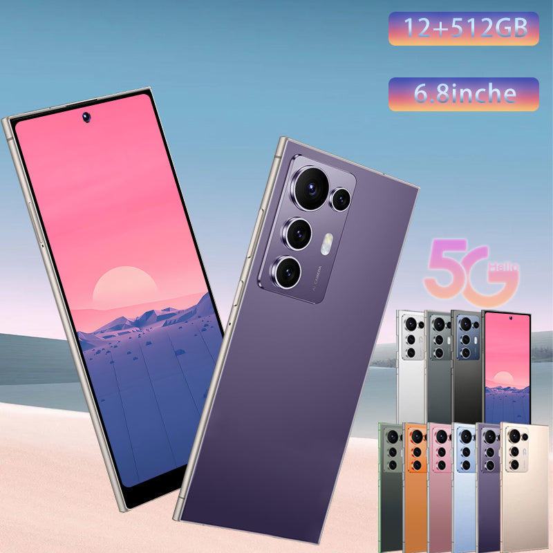 The S25 Ultra 2025 Is The Latest Unlocked Smartphone. It Comes with a Touch Pen, a 6.8-Inch High-Definition Screen, Android 14 Operating System, 12+512GB Storage Capacity, Dual SIM Dual Standby/Gps System, Dual Camera Configu