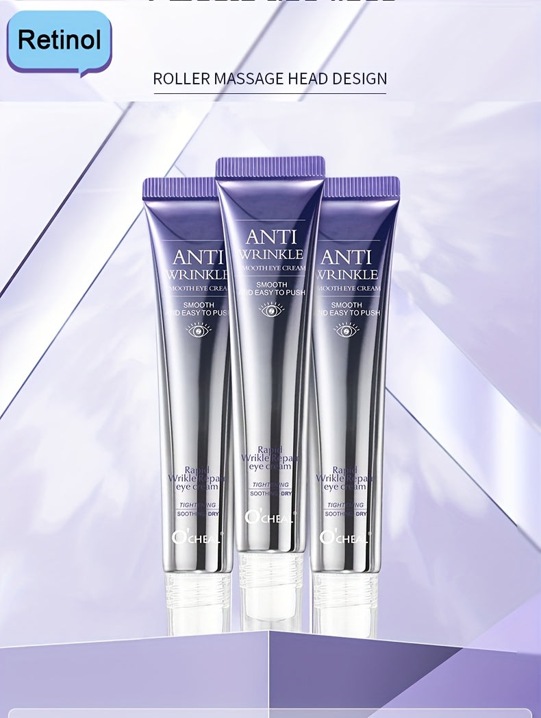 Smoothes Winkles Rolling Eye Cream, Firming And Tightening Skin Eye Essence, Eye Care Cream
