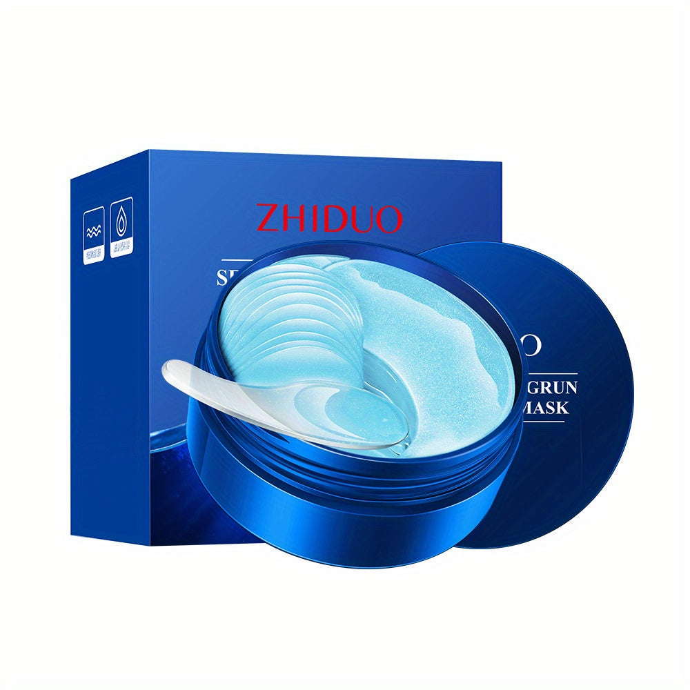 60pcs Moisturizing And Lifting Eye Masks For - Avocado And Golden Eye Patches For Firming And Tightening Under Eye Skin