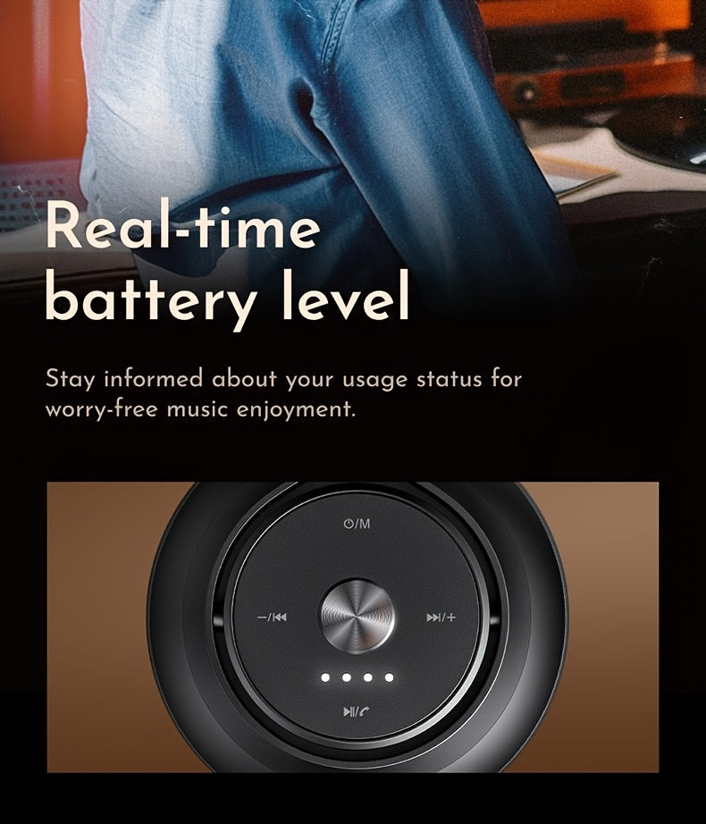 Picun Over-Ear Wireless Headphones, Wireless 5.3 with Low Latency Mode, Dual Composite Drivers for Hi-Fi Sound, 60H Playtime & Real-Time Battery Display, Wired/Wireless Dual Mode, Adjustable Head