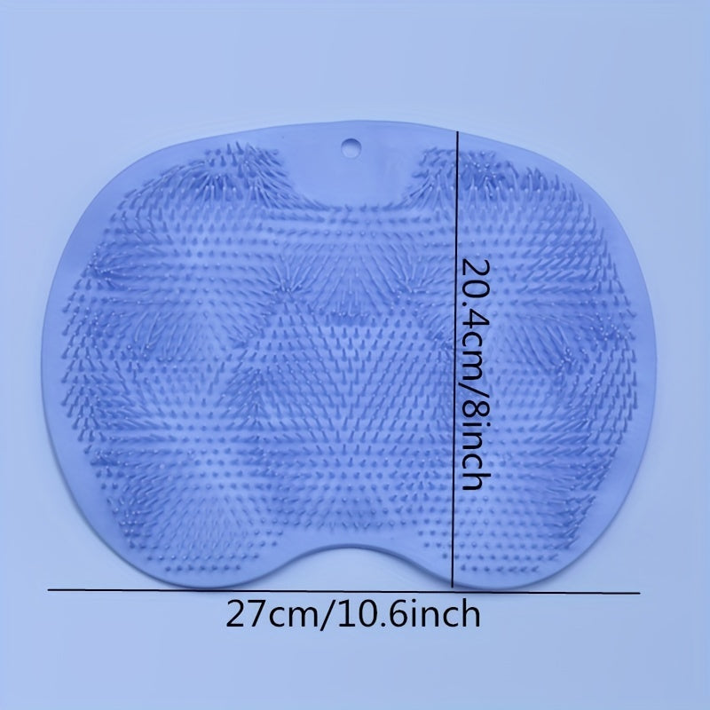 1pc Bath Exfoliating Pad, Bathroom Washing Pad, Shower Foot Scrubber Mat, Shower Cleaning Tools