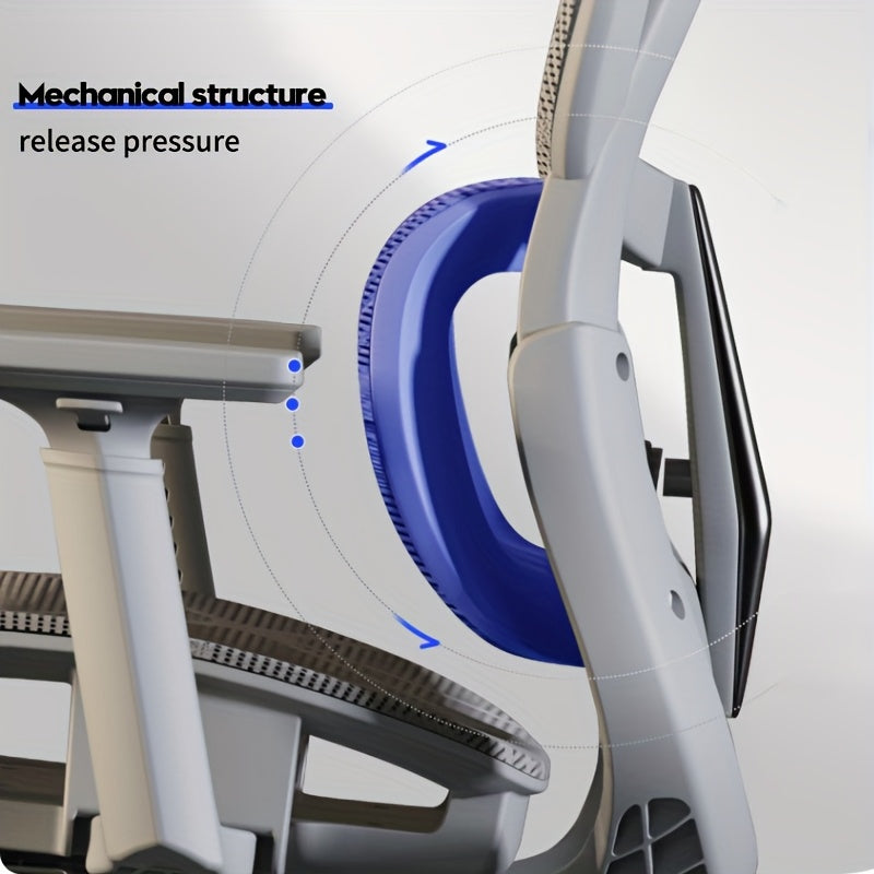 Humanized Chair Set: Gaming Chair, Study Desk Chair, Boss Office Computer Chair with Multifunctional Relaxation Design