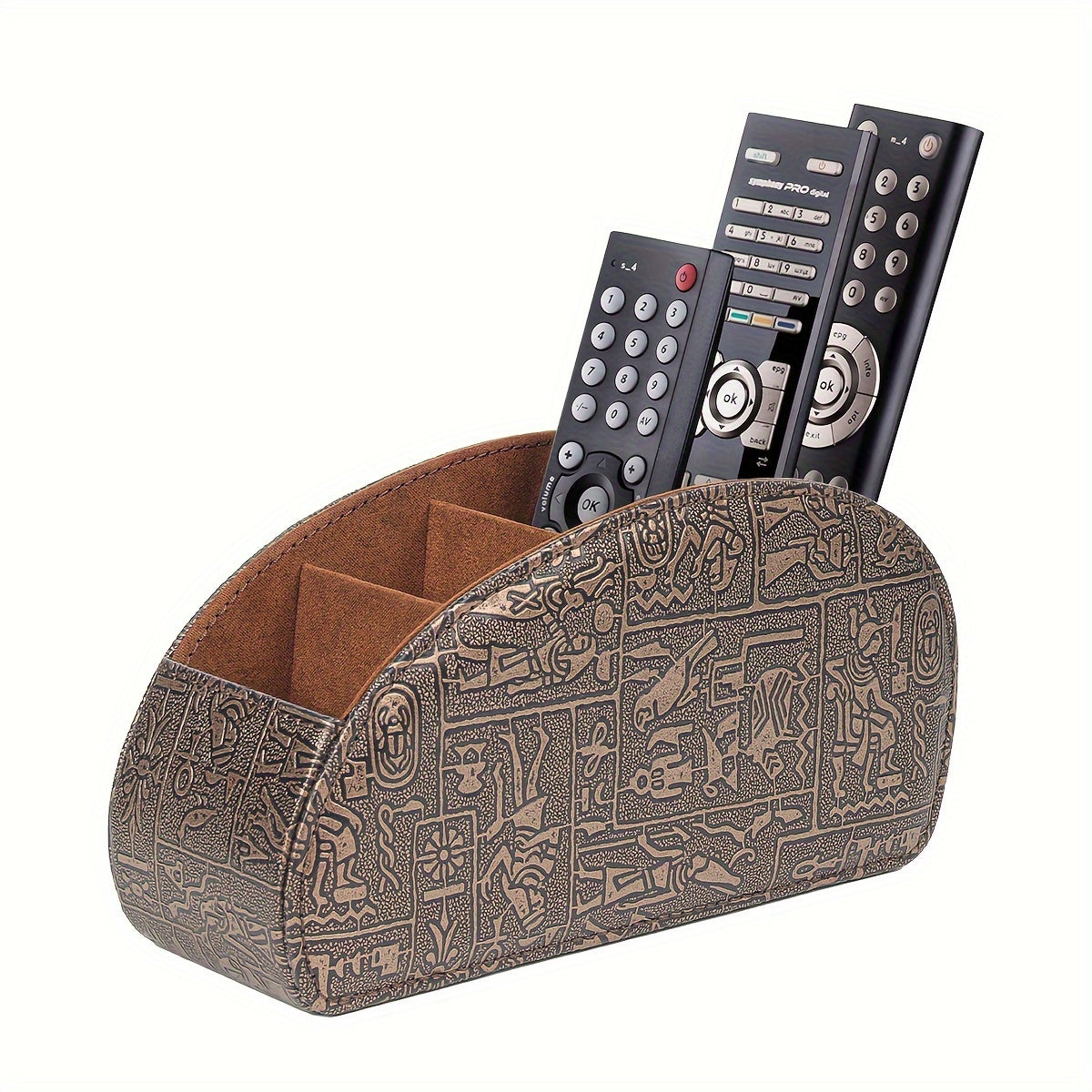 Organizer For 5 Remote Controls, Desktop Organizer For Office, Bedside Table Organizer, Makeup Organizer For Vanity