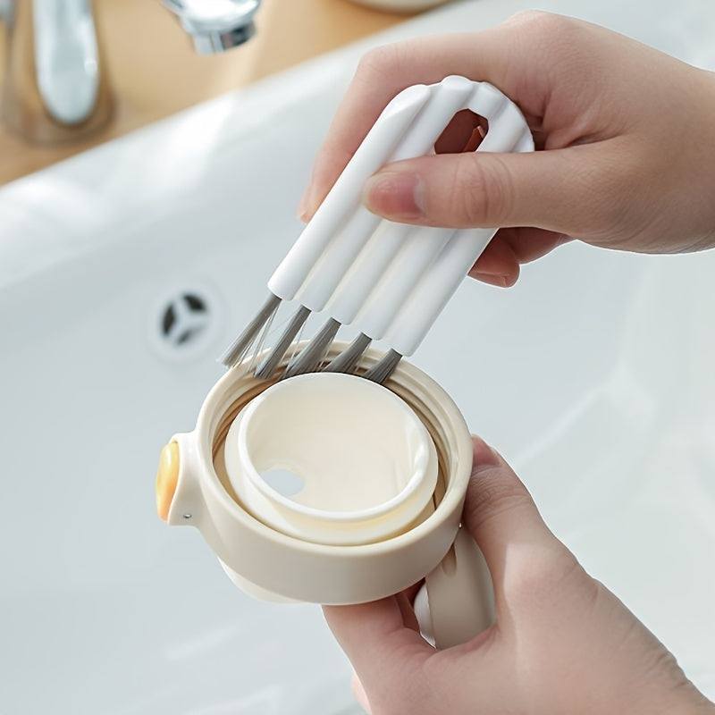 1/2pcs, Mini Cleaning Brush, Crevice Cleaning Soft Brush, Keyboard Cleaner, Keyboard Cleaning Brushes, Mini Cup Glass Cover Cleaning Brush, Bottle Cleaning Brush, Multifunctional Computer Cleaning Tool, Edge And Crevice Clean