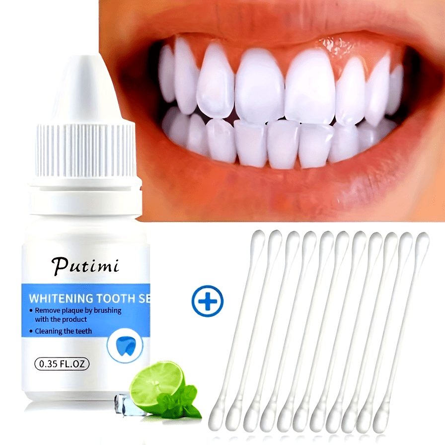 1pc Tooth Whitening Serum, Fast Teeth Whitening Agent, Use Twice A Day, Noticeably Whiter Teeth In 1 Week