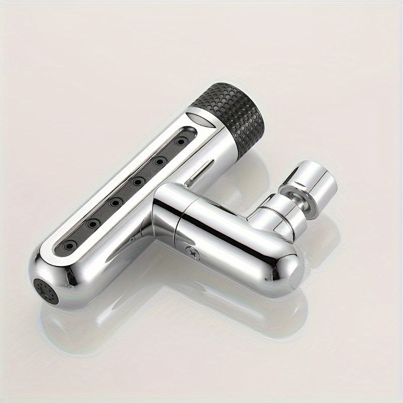 Modern 360° Rotating Faucet Nozzle Replacement Parts with 6 Spray Modes for Kitchen Sink, Metal and Plastic Materials, Splash-Proof Design, A Great Gift Idea
